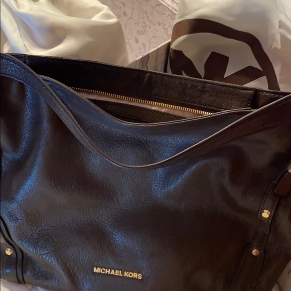 MK Leather purse with wallet - Picture 2 of 4